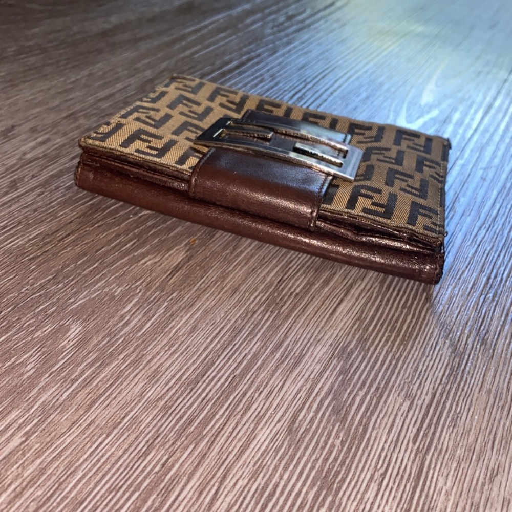Fendi Brown Zucca Monogram Vintage Wallet - Picture 13 of 16